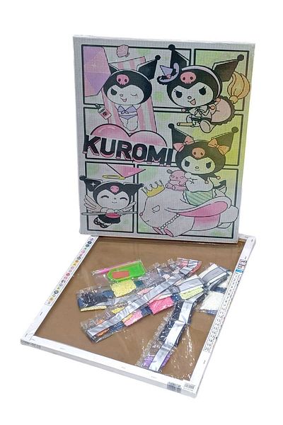 Party and Story Diamond painting kit for kids artwork