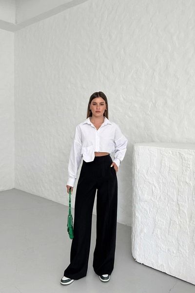 Silerra High Waist Palazzo Trousers
