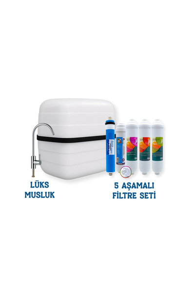 5 Aşamalı 8LT Tanklı Cafefresh WPU100 Su Arıtma Cihazı