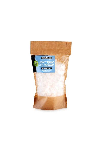 Beauty Jar Cristale de baie hidratante cu ulei de cocos, Borcan de frumusețe, 600g