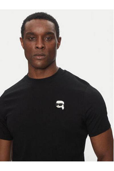 Karl Lagerfeld Men's T-Shirt 755710 500224 Black