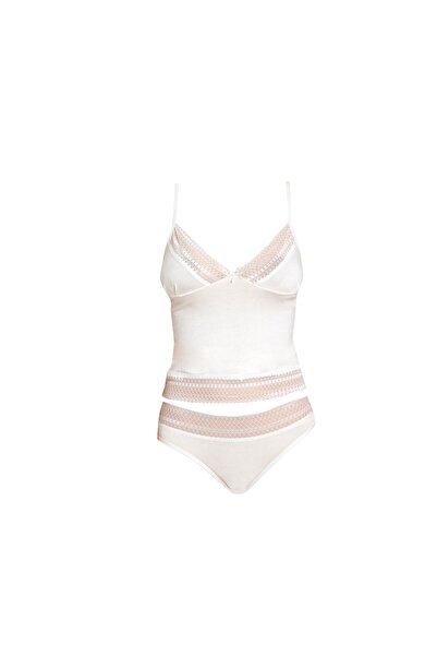 mdm style Γυναικεία Δαντελένια Χτενισμένα Βαμβακερά Αθλητικά Σλιπ / Σετ Καμιζ...