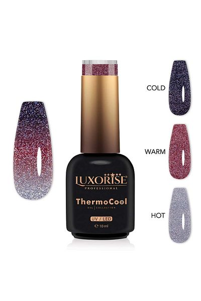 LUXORISE Ojă termică semipermanentă ThermoCool în 3 culori - True Grace 10ml