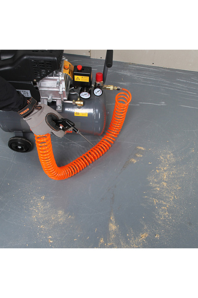 kseibi KDA15-24 Air Compressor, with its 24L capacity, 2HP motor, and 1500W power rating