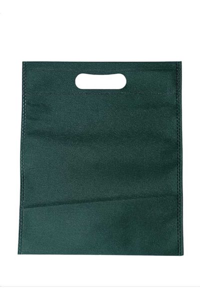 Party and Story Gift bags, 12 pieces, royal green S(25Ã—30CM)