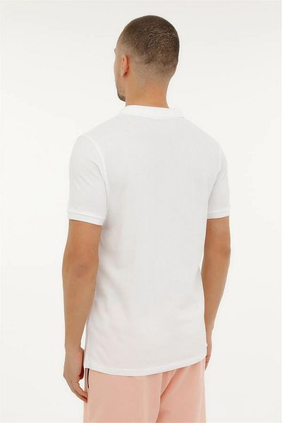 Kinetix 4m M-Sn328 T-Shirt 4Fx White Men's Polo T-Shirt 101509953