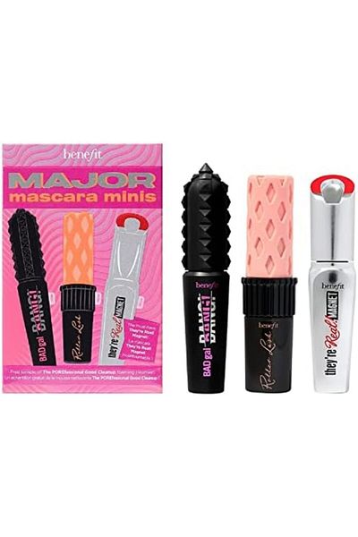 BENEFIT Major Mascara MINIS - They’re Real!, BADgal BANG! and Roller Lash (Worth £40.50) includin