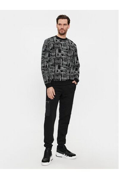 Karl Lagerfeld Mens Sweatshirt 705060-541900 Black