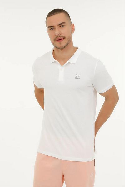 Kinetix 4m M-Sn328 T-Shirt 4Fx White Men's Polo T-Shirt 101509953