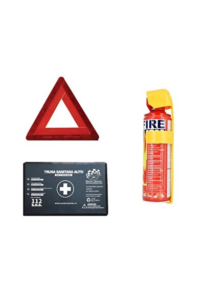 motor starter Pachet Obligatoriu Siguranta Rutiera - Trusa, Stingator Spray, ...