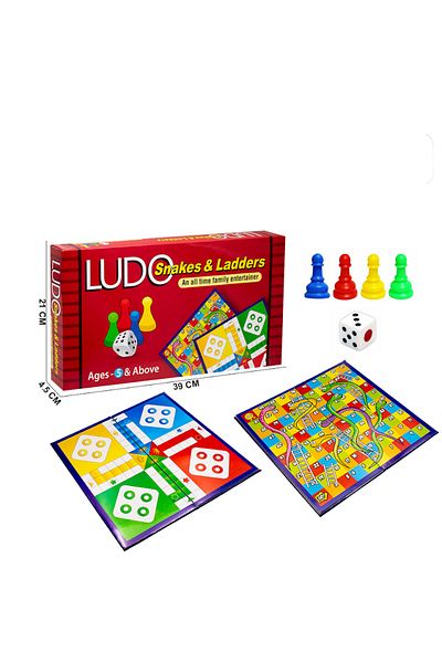 rexa Ludo snakes and ladders 2 in 1 game