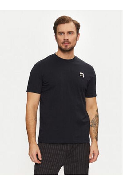 Karl Lagerfeld Tricou bărbătesc 755710 551224 Albastru marin