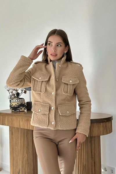 Silerra Jachetă moale de buzunar Camel