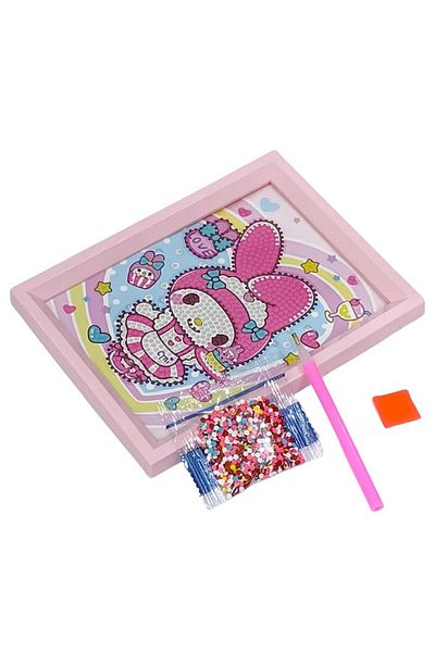 Party and Story Diamond painting kit, artistic works for children 12 assorted pieces