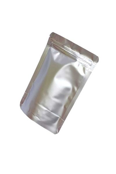 Party and Story Resealable foil storage bags 12 pieces, silver color20CM Ã—14CM