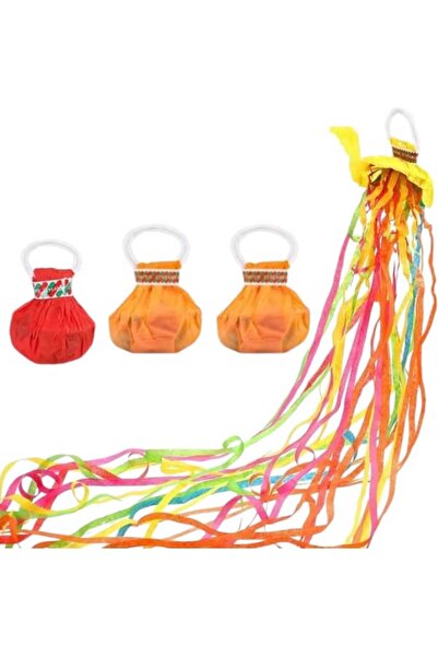 Party and Story مجموعة من لافتات الحفلات متعددة الألوان لرميها وتوزيعها دون ف...