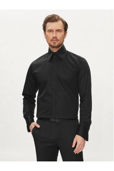 Karl Lagerfeld Mens Shirt 605008 Black