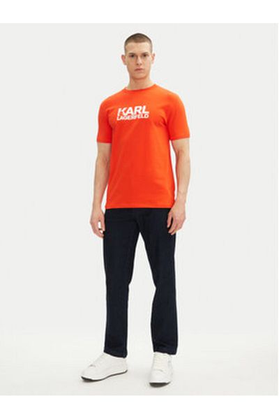 Karl Lagerfeld Men's T-Shirt 755087 552235 Red