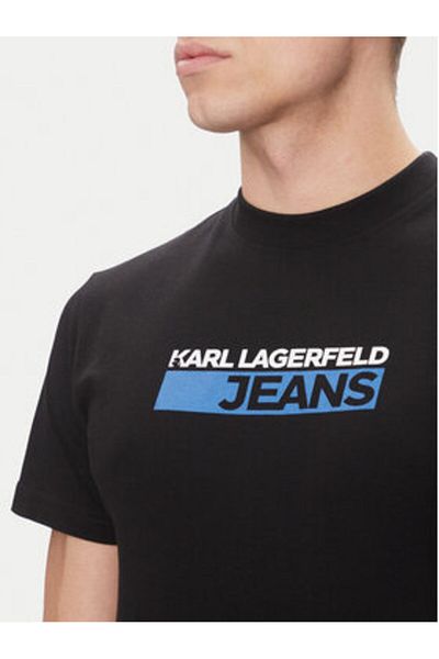 Karl Lagerfeld Men's T-Shirt A2M17074 Black