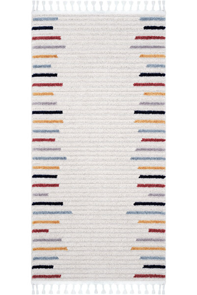 Cool Halı Palazzo Renkli Mutfak Halısı Yumuşak Bukle Dokuma Tezgah Önü Leke Tutmaz Kabartmalı İskandinav Halı