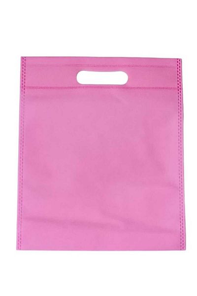 Party and Story Pink color canvas bags 12 pieces S(25Ã—30CM) For newborn girls