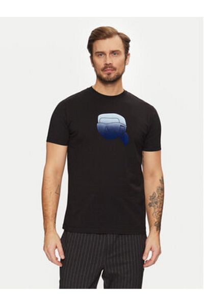 Karl Lagerfeld Men's T-Shirt 755426 551242 Black