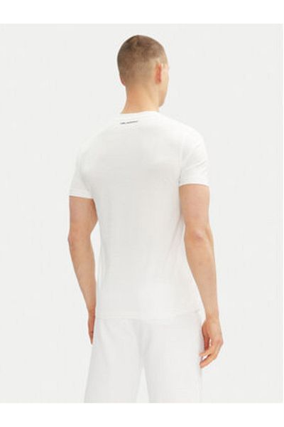 Karl Lagerfeld Men's T-Shirt 755061 552241 White