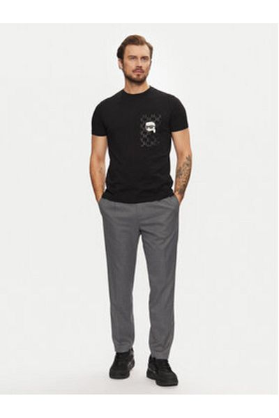 Karl Lagerfeld Men's T-Shirt 755095 551251 Black