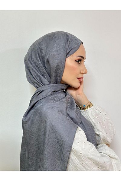 Pull Scarfs Menkaure Pattern - Anthracite