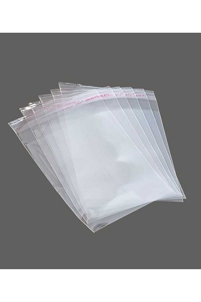 Party and Story Clear resealable cellophane bags for storing sweets and jewelry 80 pieces Size 13CMÃ—16CM