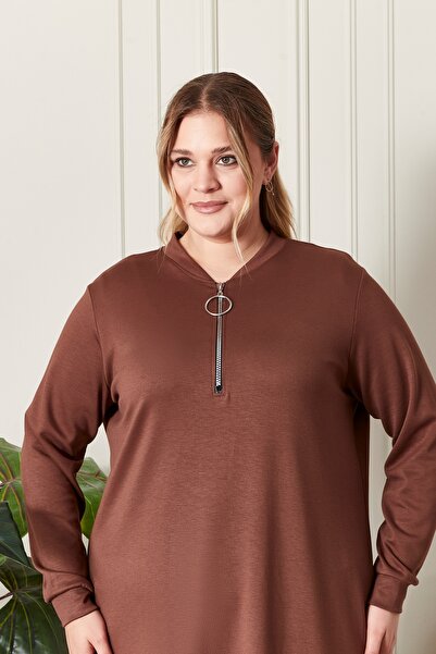 Ferace Women's Large Size Tunic