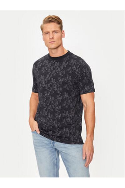 Karl Lagerfeld Men's T-Shirt 755039-544224 Black