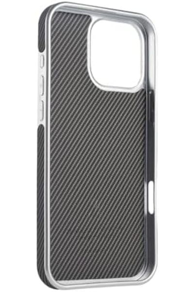 Generic Carbon Leather Mobile Cases for iPhone 15pro 15pro max 16pro 16pro max (Black)