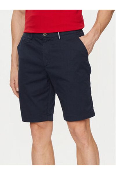LA MARTINA Pantaloni scurți din material textil pentru bărbați YMB008 TW417 bleumarin