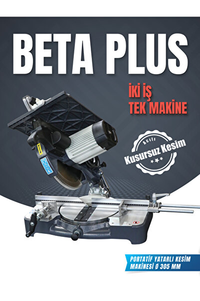Özçelik Makine BETA PLUS PORTATİF YATARLI KESİM MAKİNESİ