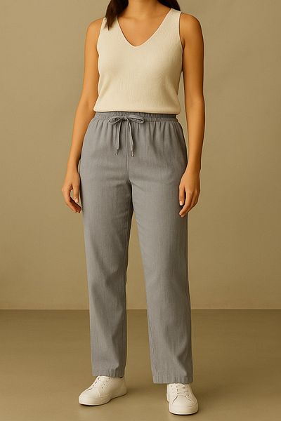 Royalside Women S High Waist Pants – Lightweight Texture Breathable Fabric, Comfort for 4 Seasons