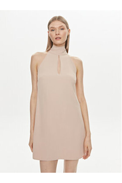 Kontatto Rochie de cocktail pentru femei kontaktatto NO205C bej