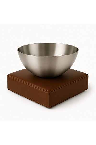 THE IVY CONCEPT STORE The Ivy Layers Deri Tabanlı Dekoratif Kase