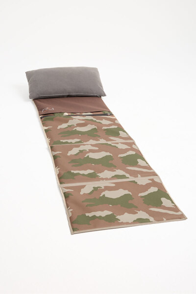 Kevin Şezlong TayaMat, Katlanabilir Sırt Dayamalı Oturma Dinlenme Matı & Minder