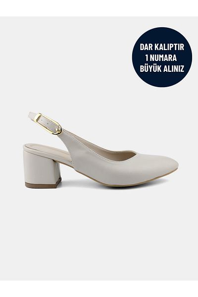 MAGGIO Cream Women's Heeled Shoes