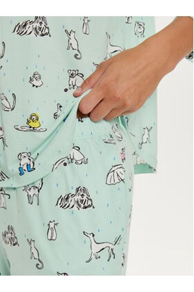 Kate Spade Pijamale pentru femei KSI92712 Verde