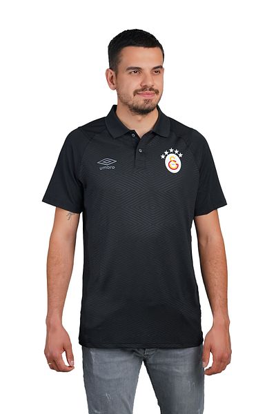 Galatasaray Γνήσιο Umbro 5 αστέρων μαύρο αθλητικό μπλουζάκι 5 αστέρων με ξύλινο κουτί δώρο TF0168