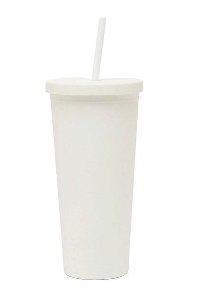 PRICKLY PEAR White Sippy 24 Oz Plastic Water Bottle