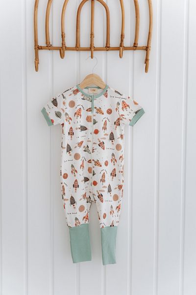 Lollie Baby&Kids 0.5 Tog Summer Baby & Kids Sleeping Bag, 100% Cotton - Space Space