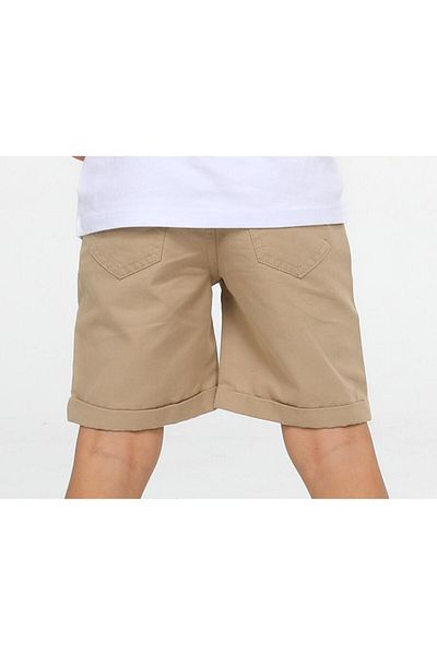 Casabony Pantaloni scurți din pânză bej pentru băiat