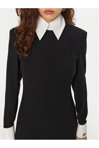 Karl Lagerfeld Women's Casual Dress A1W13032 Black