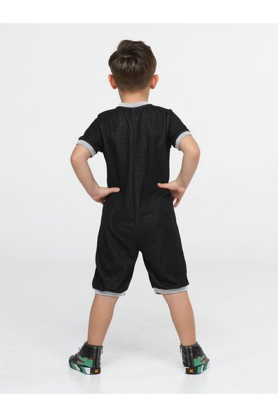 Casabony Astronaut Soft Black Jumpsuit