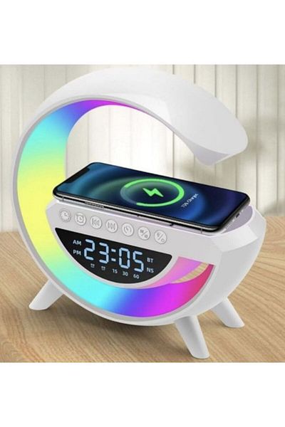 Bt-Bt Multifunctional Speaker, LED Lamp, Wireless Charging, Bluetooth