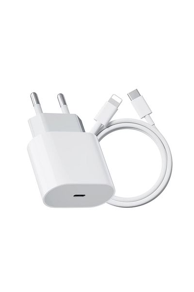OEM Charger compatible with iPhone 11/12/13/14/Pro/Pro Max/iPad/AirPods, Lightning data cable, Fast 20W