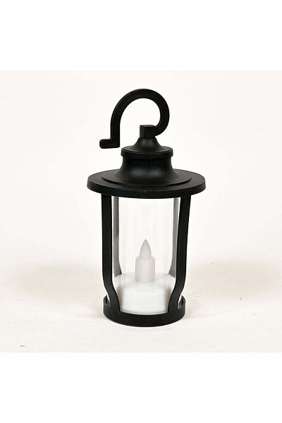 Party and Story Ramadan lantern for home decorations black 12 piece
